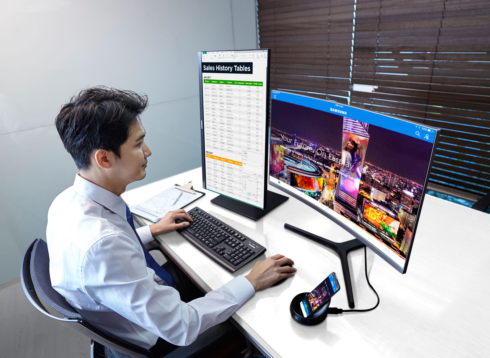 Drei neue Monitore für den modernen Arbeitsplatz