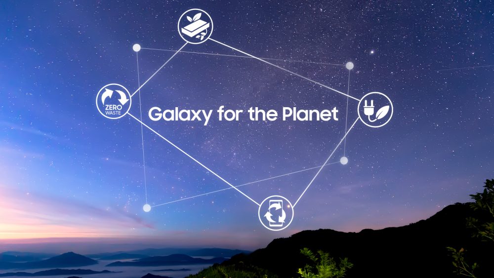 Neue Initiative für Klimaschutz: Samsung präsentiert Galaxy for the Planet